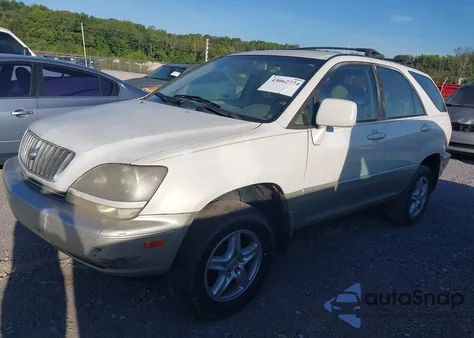2000 Lexus Rx 300 from USA, damaged, VIN JT6GF10U3Y0064347